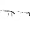 Image de Ray - Ban Unisex Ray - Ban RX7553 3214 Montures optiques Métal Gris Transparent Ronde Normale