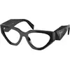 Image de Prada Femme Prada PR C07V 16K1O1 Montures optiques Acétate Noir Géométrique Normale