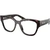 Image de Prada Femme Prada PR C06V 17N1O1 Montures optiques Acétate Tortue Ronde Normale