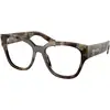 Image de Prada Femme Prada PR C06V 22F1O1 Montures optiques Acétate Tortue Ronde Normale