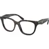 Image de Prada Femme Prada PR C11V 17N1O1 Montures optiques Acétate Tortue Papillon Normale