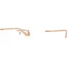 Image de Versace Femme Versace VE1314D 1412 Montures optiques Métal Or Géométrique Normale