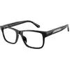 Image de Emporio Armani Homme Emporio Armani EA3265U 5017 Montures optiques Acétate Noir Carré Normale