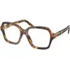 Image de Miu Miu Femme Miu Miu MU 03YV 14L1O1 Montures optiques Acétate Tortue Carré Normale