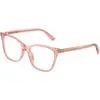 Image de Jimmy Choo Femme Jimmy Choo JC3048U 5079 Montures optiques Acétate Rose Pillow Normale