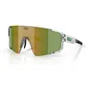 Image de Lunettes de soleil Bliz P003 Transparentes marron avec motifs verts / CAT3 Transparentes marron avec motifs verts / CAT3