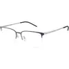 Image de Emporio Armani Homme Emporio Armani EA1179D 3018 Montures optiques Métal Bleu Géométrique Normale