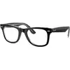 Image de Ray - Ban Unisex Ray - Ban RX4340V WAYFARER EASE 2034 Montures optiques Acétate Noir Transparent Carré Normale