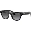 Image de Ray - Ban Unisex Ray - Ban Meta RW4014 Skyler 601/T3 - GEN 2 Lunettes de soleil Injecté Noir Gris Géométrique Polarisé Ombré