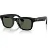 Image de Ray-Ban Meta SK-1001203-01, 32 Go, iOS 15.2 et versions ultérieures, Android 10 minimum, 12 MP, Wi-Fi 6 (802.11ax), polycarbonate (PC), noir