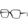 Image de VOGUE EYEWEAR Femme VOGUE EYEWEAR VO5702 2252 Montures optiques Nylon Marron Transparent Carré Normale