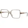 Image de VOGUE EYEWEAR Femme VOGUE EYEWEAR VO5702 2990 Montures optiques Nylon Marron Transparent Carré Normale