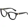 Image de Dolce & Gabbana Femme Dolce & Gabbana DG3437 501 Montures optiques Acétate Noir Transparent Pantos Normale