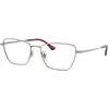 Image de Ray - Ban Unisex Ray - Ban RX6552 2502 Montures optiques Métal Gris Transparent Géométrique Normale
