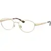 Image de Ray - Ban Unisex Ray - Ban RX3774VD 2993 Montures optiques Métal Or Transparent Ronde Normale