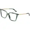 Image de Jimmy Choo Femme Jimmy Choo JC3054U 5099 Montures optiques Acétate Vert Transparent Cat Eye Normale