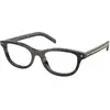 Image de Prada Femme Prada PR D01VU 17N1O1 Montures optiques Acétate Tortue Transparent Ronde Normale