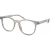 Image de Prada Homme Prada PR A15V 10J1O1 Montures optiques Acétate Gris Transparent Pantos Normale