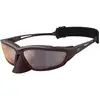 Image de Moncler Homme Moncler Q74011 6413C1 Lunettes de soleil Injecté Violet Gris Pillow Normale