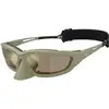 Image de Moncler Homme Moncler Q74011 64145A Lunettes de soleil Injecté Vert Marron Pillow Miroir