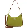 Image de U.S. POLO ASSN. sac à épaule sac à épaule bandoulière Houston Hobo Bag Green / Tan kaki