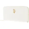 Image de U.S. POLO ASSN. porte-monnaie Jones Zip Around Wallet Cream White écru