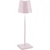 Image de Zafferano Poldina Pro Lampe de table à LED à intensité variable en aluminium Rose