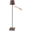 Image de Lampe LED rechargeable et dimmable Poldina Pro XXL Corten 150 cm avec batterie jusqu'à 12 heures