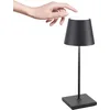 Image de Lampe De Table Led Poldina Pro Mini Gris Foncé, Rechargeable Et Dimmable Avec Une Autonomie Allant Jusqu'À 12 Heures