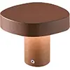Image de Zafferano Ciottolo - Borne LED d'extérieur IP54 7W 3000K design moderne en aluminium pour jardins et allées - 10 cm Gris foncé