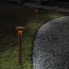 Image de Zafferano Ciottolo - Borne Led D'Extérieur Ip54 7W 3000K Design Moderne En Aluminium Pour Jardins Et Allées - 50 Cm Corten