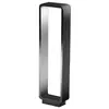 Image de Stola Borne LED d'extérieur 11W 3000K en aluminium moulé sous pression Gris Foncé IP65 - Solution d'éclairage professionnel pour jardins et allées