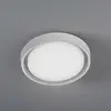 Image de Alu Applique et Plafonnier à LED 25W Rond 27 cm en Aluminium Blanc Mat Diffuseur en Polycarbonate Satiné Indice de Protection IP54