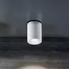 Image de Sole Plafonnier à LED 6W 3000K IP54 en aluminium blanc, design moderne et élégant pour un éclairage polyvalent intérieur et extérieur