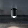 Image de Sole Plafonnier Led Rond En Aluminium Moulé Sous Pression Gris Foncé 6w Ip54, Parfait Pour L'Éclairage Architectural D'Intérieurs Et D'Extérieurs