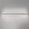 Image de Riga Applique Et Plafonnier À Led 27w 2180lm 3000k Ip54 En Aluminium Blanc Mat Pour Intérieur Et Extérieur Design Minimaliste Moderne 50.5cm