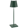 Image de Lampe De Table Led Poldina Pro Vert Foncé, Rechargeable Et Dimmable Avec Une Autonomie Allant Jusqu'À 12 Heures