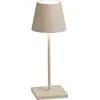 Image de Lampe de table LED Poldina Pro Mini Sabbia rechargeable et dimmable avec une autonomie allant jusqu'à 12 heures