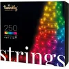 Image de Strings   Guirlande Lumineuse À Led Contrôlée Par Application Avec 250 Led Rvb 20 Mètres. Fil Noir. Intérieur Et Extérieur - Twinkly