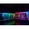 Image de Rideau lumineux Twinkly Icicle 190 LED blanc chaud et multicolore 5m transparent extérieur