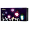 Image de Festoon   Guirlande De Lumières À Ampoules Led Contrôlées Par Une Application Avec 20 Led Rgb. 10 Mètres. - Twinkly