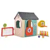 Image de Maison de jeux extérieure FEBER Casual 6-en-1 en plastique multicolore - Neuf