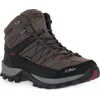 Image de CMP Rigel, chaussures de sport hautes pour hommes, chaussures de randonnée, bottes, couleur marron, style décontracté