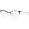 Image de Emporio Armani Femme Emporio Armani EA1087 3014 Montures optiques Métal Noir Cat Eye Normale