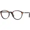 Image de Persol Unisex Persol PO3218V 24 Montures optiques Acétate Tortue Transparent Pantos Normale