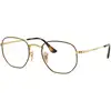 Image de Ray - Ban Unisex Ray - Ban RX6448 HEXAGONAL 2945 Montures optiques Métal Tortue Transparent Géométrique Normale