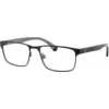 Image de Emporio Armani Homme Emporio Armani EA1105 3014 Montures optiques Métal Noir Carré Normale