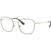 Image de VOGUE EYEWEAR Femme VOGUE EYEWEAR VO4178 280 Montures optiques Métal Noir Carré Normale