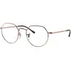 Image de Ray - Ban Unisex Ray - Ban RX6465 JACK 2943 Montures optiques Métal Bronze Transparent Géométrique Normale