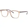 Image de Ray - Ban Unisex Ray - Ban RX7185 5940 Montures optiques Injecté Marron Transparent Carré Normale